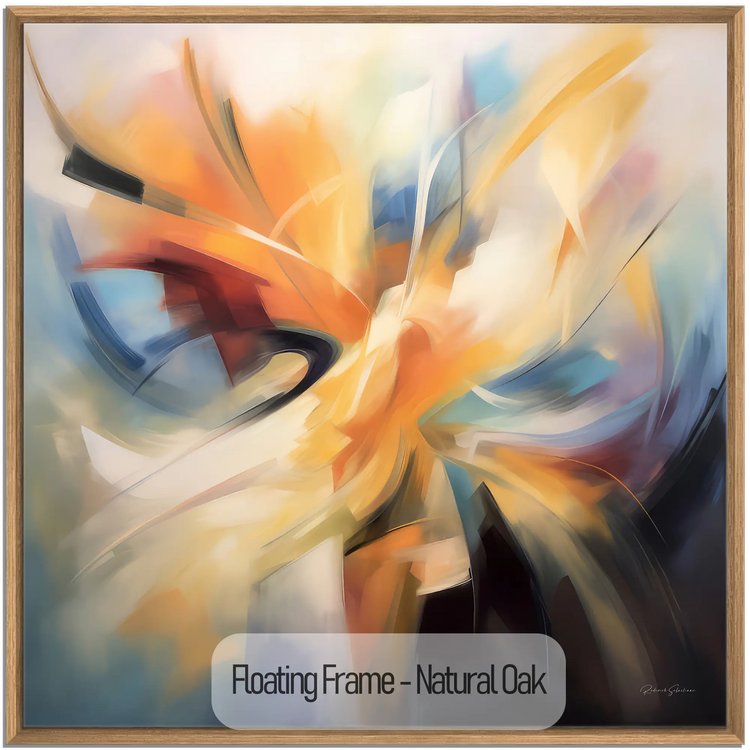 Soul of the Phoenix | Dynamic Abstract Artwork for Modern Interiors