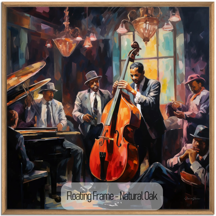 Pulse of Bourbon Street | Warm and Atmospheric Jazz Night on Art Frame