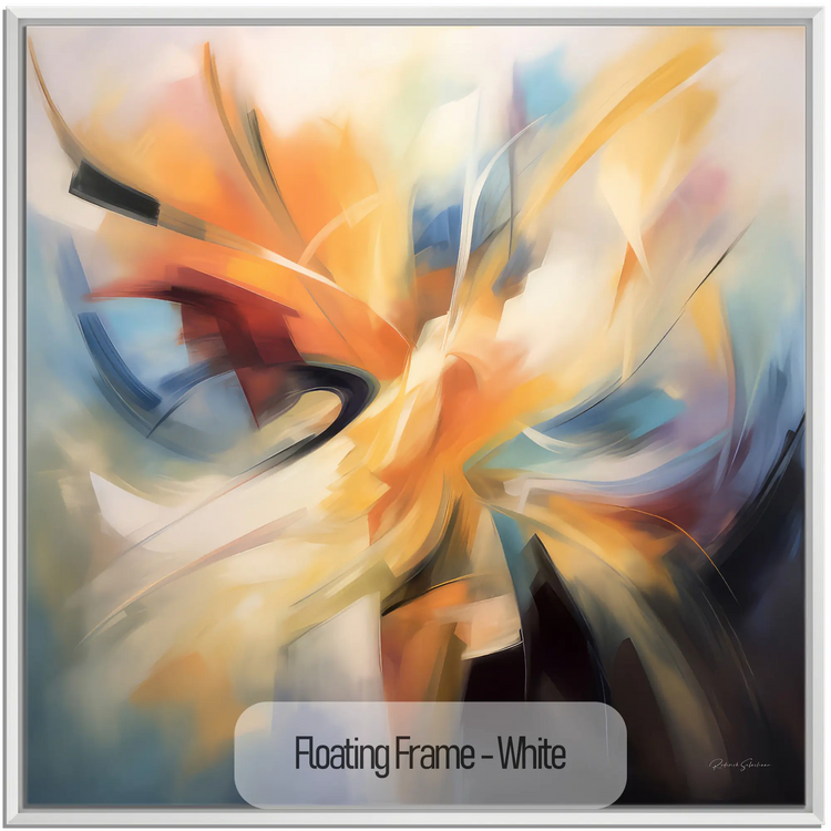 Soul of the Phoenix | Dynamic Abstract Artwork for Modern Interiors