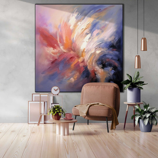 Abstract Collection | Forces of Nature | Dynamic Abstract Movement & Emotion by Roderick Sebastiaan | Zone-ForcesofNaturelarge-open-living-room-1x1-1-Panel